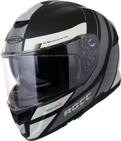 Rocc 862,  integral helmet,  color: Matt Black/Grey,  size: 3XL