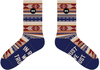 Rokker Boho Trust,  socks unisex,  color: Beige/Blue/Red,  size: 36-39 EU