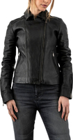 Rokker Bonny,  leather jacket women,  color: Black,  size: XL