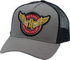 Rokker Wings,  cap,  color: Grey/Black,  size: One Size