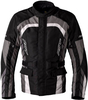 RST Alpha 5,  textile jacket waterproof,  color: Black/Grey/White,  size: M