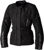 RST Alpha 5,  textile jacket waterproof women,  color: Black,  size: S