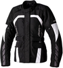 RST Alpha 5,  textile jacket waterproof women,  color: Black/White,  size: XS