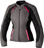 RST Ava,  textile jacket waterproof women,  color: Grey/Black/Neon-Pink,  size: 3XL
