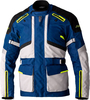 RST Endurance,  textile jacket waterproof,  color: Blue/Grey/Neon-Yellow,  size: M