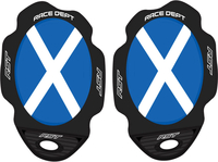RST Flag,  knee sliders,  color: Blue/White,  size: One Size