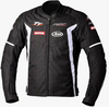 RST IOM TT Team Evo,  textile jacket waterproof,  color: Black/White,  size: 3XL