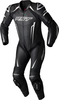 RST TracTech Evo 5,  leather suit 1pcs. perforated,  color: Black/White,  size: XL
