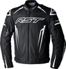 RST TracTech Evo 5,  textile jacket waterproof,  color: Black/White,  size: XL