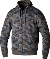 RST Urban Hoodie Camo,  textile jacket,  color: Dark Green/Brown/Black,  size: XL