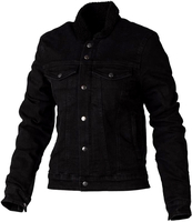 RST X Sherpa Denim,  jenas jacket,  color: Black,  size: XL