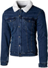 RST X Sherpa Denim,  jenas jacket,  color: Blue,  size: S