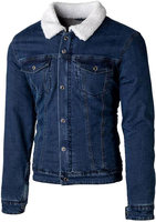 RST X Sherpa Denim,  jenas jacket,  color: Blue,  size: S