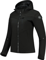 Rusty Stitches Ann,  textile jacket women,  color: Black,  size: 40
