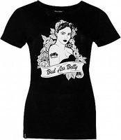 Rusty Stitches Bad Ass Betty,  t-shirt women