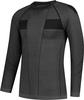 Rusty Stitches Baselayer,  functional shirt longsleeve,  color: White/Yellow/Black,  size: S/M