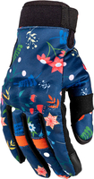 Rusty Stitches Bonnie V2,  gloves,  color: Black/Blue/Orange/Green,  size: L