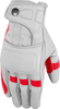 Rusty Stitches Calvin,  gloves,  color: Light Grey/Neon-Red,  size: 4XL