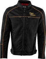 Rusty Stitches Chase,  leather jacket