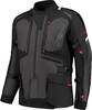 Rusty Stitches Cliff,  textile jacket waterproof,  color: Black/Dark Grey/Red,  size: L