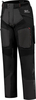 Rusty Stitches Cliff,  textile pants waterproof,  color: Black/Dark Grey/Red,  size: L