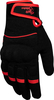 Rusty Stitches Clyde,  gloves,  color: Black/Red,  size: 4XL