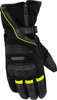 Rusty Stitches Cole,  gloves waterproof,  color: Black/Neon-Yellow,  size: 4XL