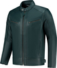 Rusty Stitches Dorian,  leather jacket,  color: Petrol,  size: 4XL