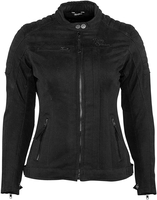 Rusty Stitches Lauren V2,  textile jacket women,  color: Black,  size: 42