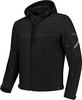 Rusty Stitches Liam,  textile jacket waterproof,  color: Black,  size: 4XL