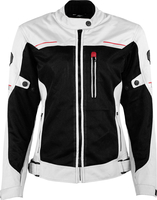 Rusty Stitches Lynn,  textile jacket women,  color: Light Grey/Black,  size: 38