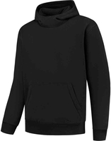 Rusty Stitches Melvin Hoodie,  textile jacket,  color: Black,  size: XXL