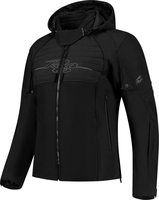 Rusty Stitches Naomi,  textile jacket women,  color: Black,  size: 40