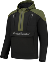 Rusty Stitches Orlando,  textile jacket,  color: Black/Green/Grey,  size: XXL