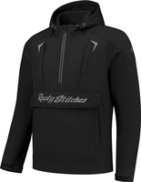 Rusty Stitches Orlando,  textile jacket,  color: Black/Grey,  size: XL