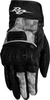 Rusty Stitches Randy,  gloves,  color: Black/Grey/White,  size: L