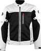 Rusty Stitches Ruben,  textile jacket,  color: Light Grey/Black,  size: 4XL
