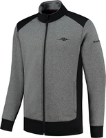 Rusty Stitches Sem Midlayer,  textile jacket,  color: Grey/Black,  size: 3XL