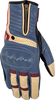 Rusty Stitches Simon,  gloves,  color: Blue/Beige,  size: M