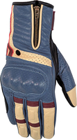 Rusty Stitches Simon,  gloves,  color: Blue/Beige,  size: S