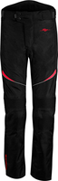Rusty Stitches Tommy,  textile pants,  color: Black/White/Red,  size: L
