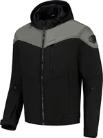 Rusty Stitches William,  textile jacket,  color: Black/Dark Grey,  size: XL