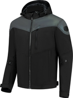 Rusty Stitches William,  textile jacket,  color: Black/Purple/Green,  size: 3XL