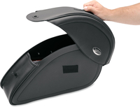 Saddlemen Cruis n Teardrop,  saddle bags,  color: Black,  size: XL