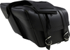 Saddlemen Highwayman Slant-Style,  saddle bags,  color: Black,  size: M