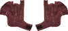 Schuberth C4 Pro Women,  cheek pads,  color: Dark Red,  size: S/L (55/59)