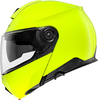 Schuberth C5,  flip up helmet,  color: Neon-Yellow,  size: XL (60/61)