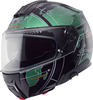 Schuberth C5 Globe,  flip up helmet,  color: White/Blue,  size: S (54/55)