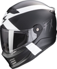 Scorpion Covert FX Gallus,  full face helmet,  color: Matt Black/White,  size: M