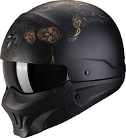 Scorpion EXO-Combat Evo Kalavera,  modular helmet